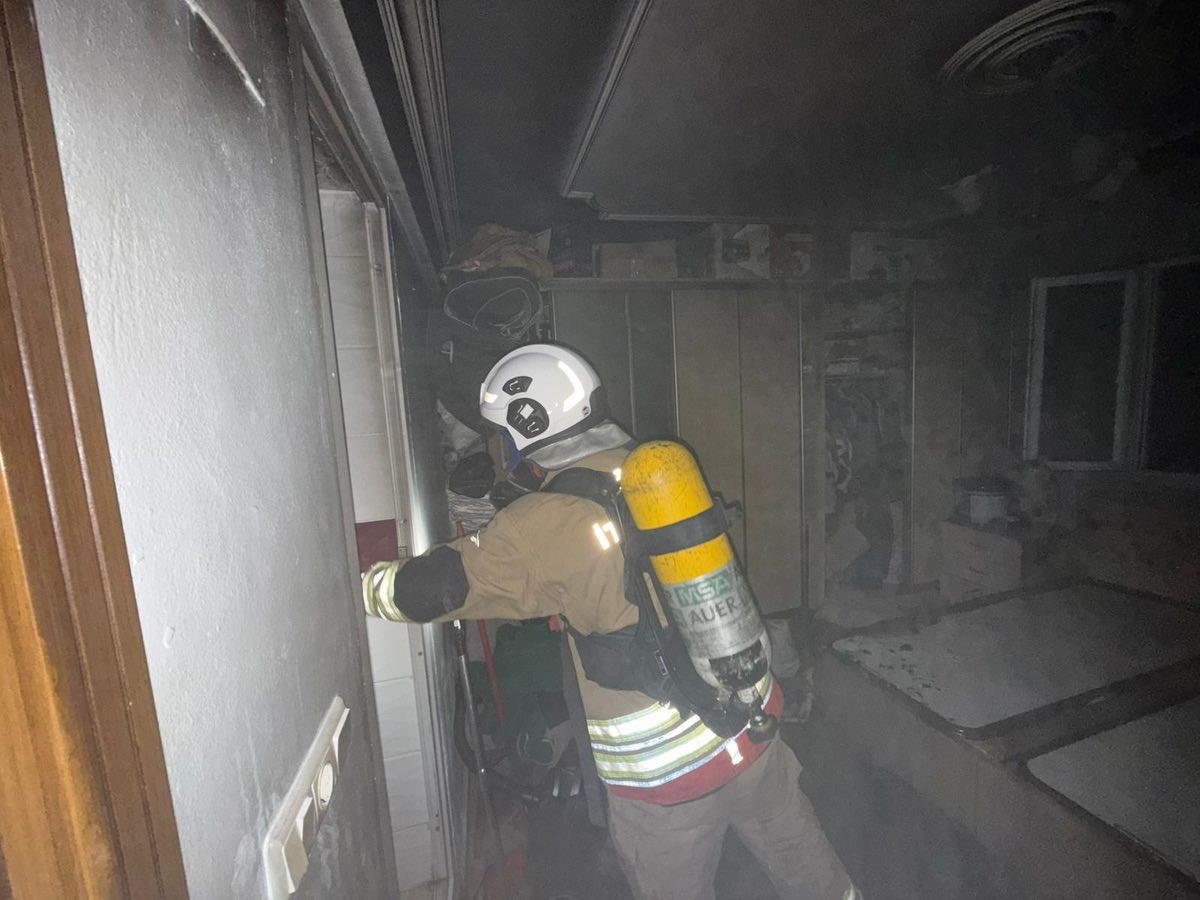 Antakya’da ev yangını