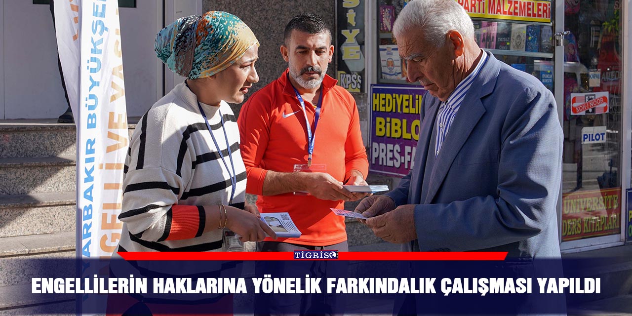 Engellilerin haklarına yönelik farkındalık çalışması yapıldı