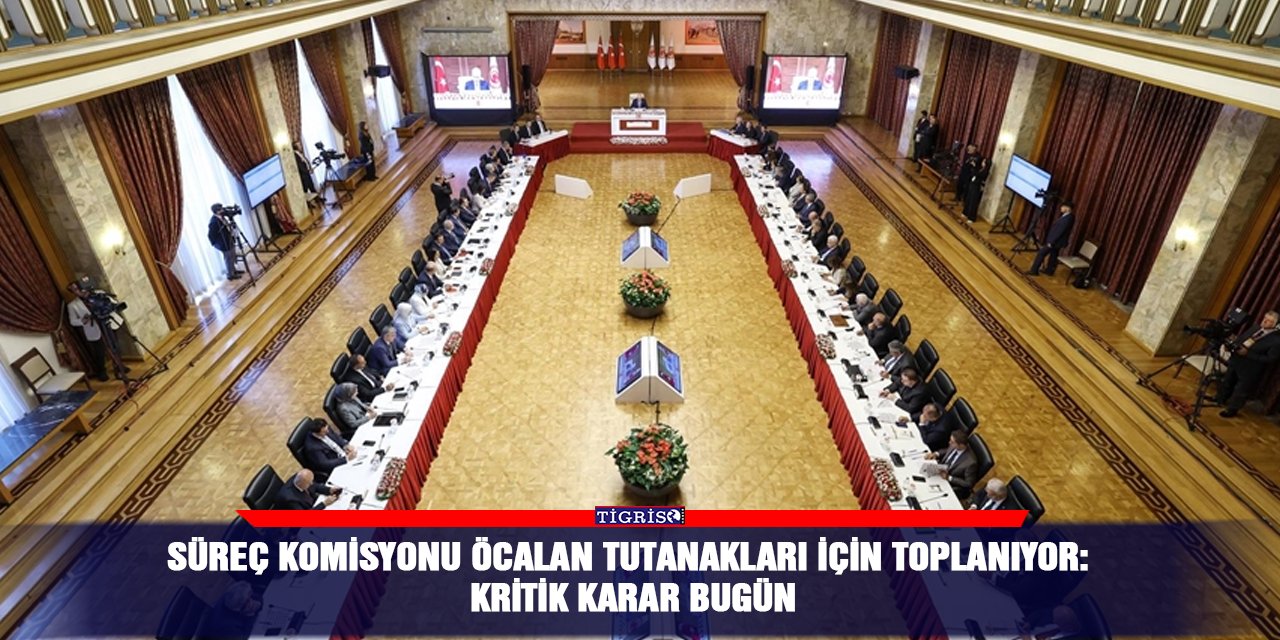 Süreç komisyonu Öcalan tutanakları için toplanıyor: Kritik karar bugün