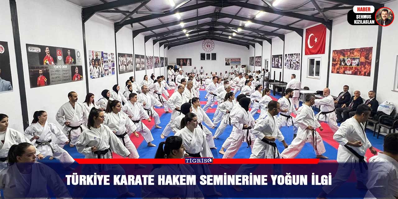 Türkiye Karate Hakem Seminerine yoğun ilgi