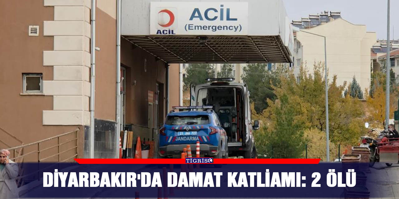 Diyarbakır'da damat katliamı: 2 ölü