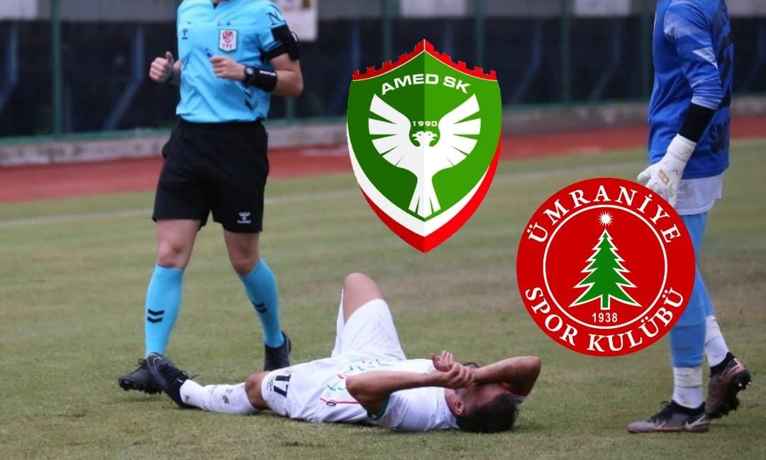 Ümraniyespor-Amedspor maçını yönetecek hakem belli oldu