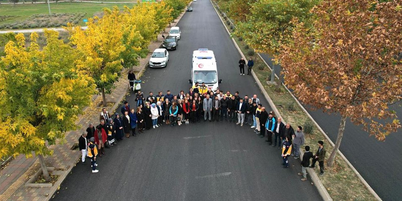 Diyarbakır’da trafikte fermuar sistemi anlatıldı