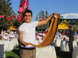 Gaziantep'te lahmacun yeme yarışması