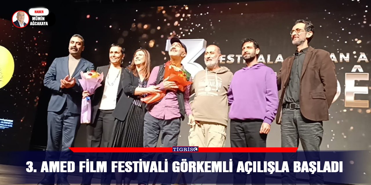 3. Amed Film Festivali görkemli açılışla başladı