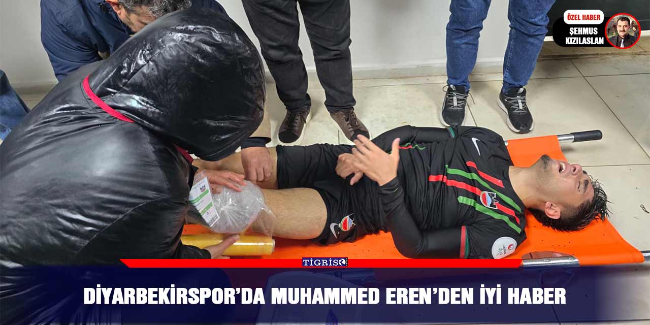 Diyarbekirspor’da Muhammed Eren’den iyi haber