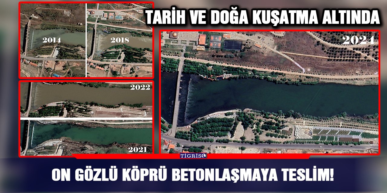 On Gözlü Köprü betonlaşmaya teslim!