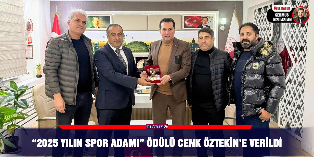 “2025 Yılın Spor Adamı” Ödülü Cenk Öztekin’e verildi