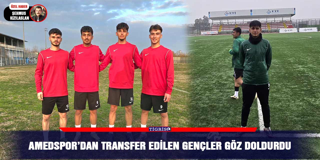 Amedspor’dan transfer edilen gençler göz doldurdu