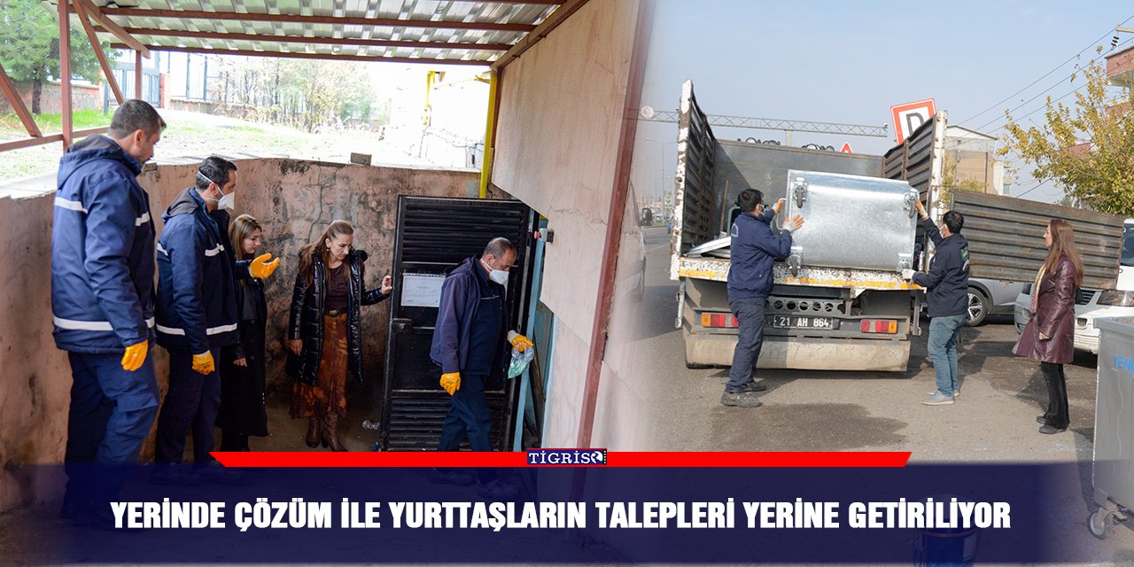 Yerinde Çözüm ile yurttaşların talepleri yerine getiriliyor