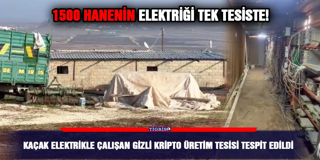 Kaçak elektrikle çalışan gizli kripto üretim tesisi tespit edildi