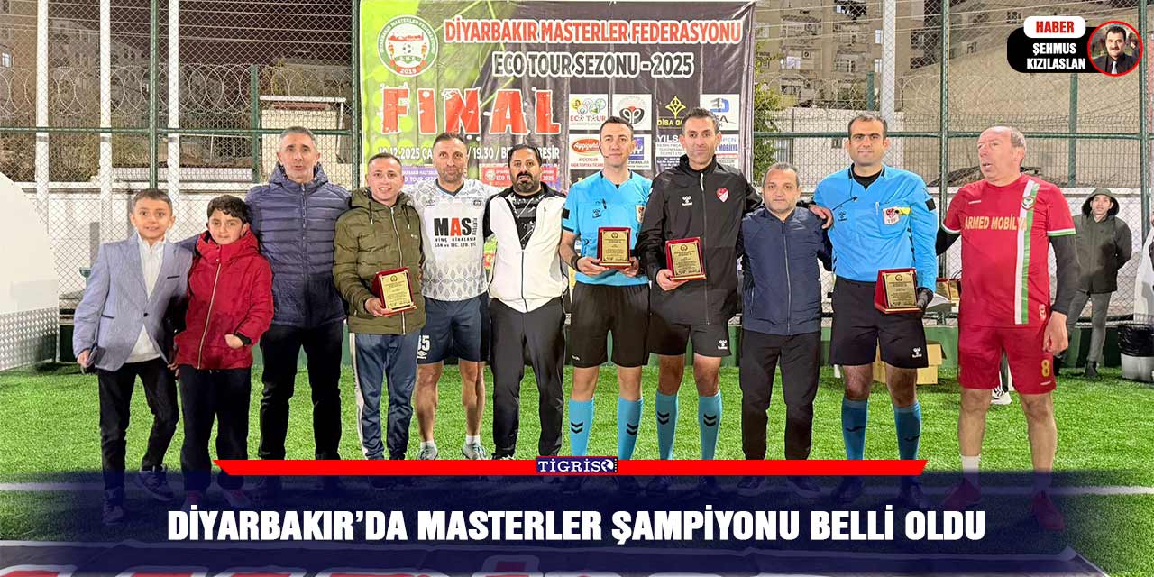 Diyarbakır’da masterler şampiyonu belli oldu