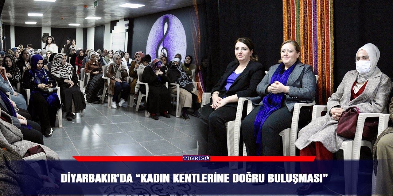 Diyarbakır’da “Kadın Kentlerine Doğru Buluşması”