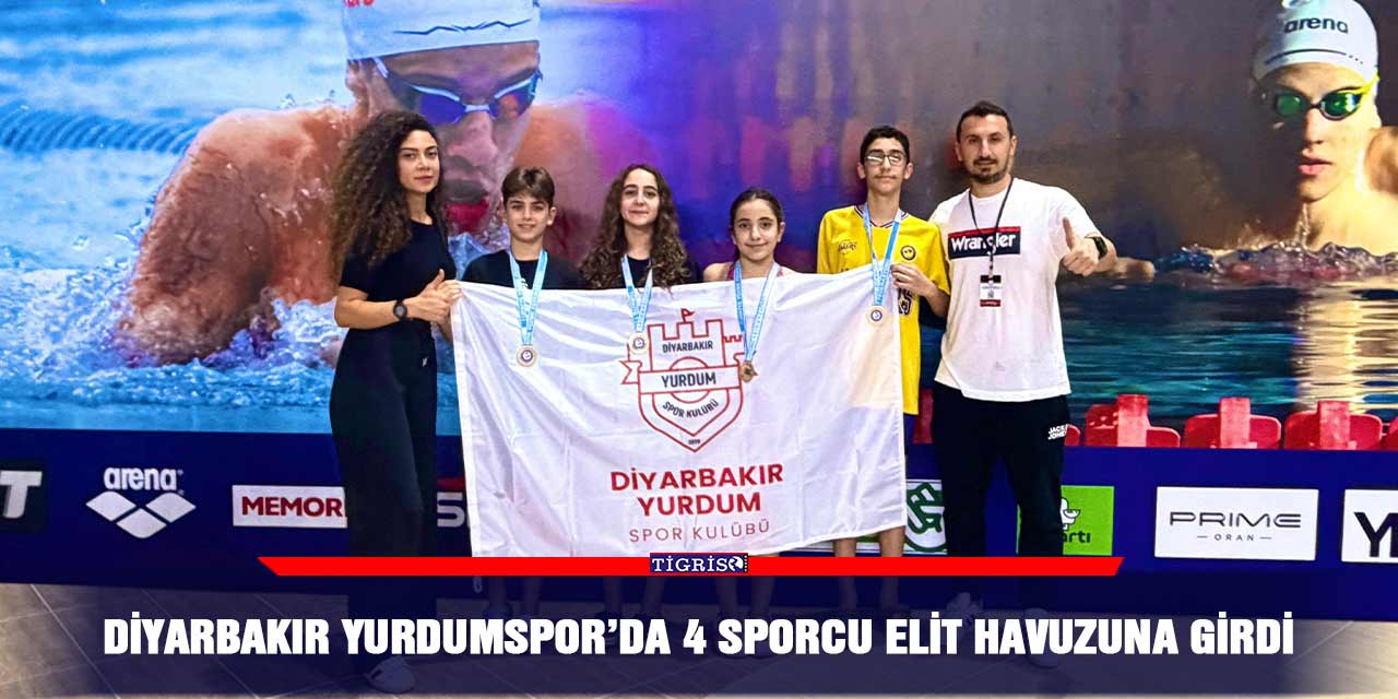 Diyarbakır Yurdumspor’da 4 sporcu elit havuzuna girdi