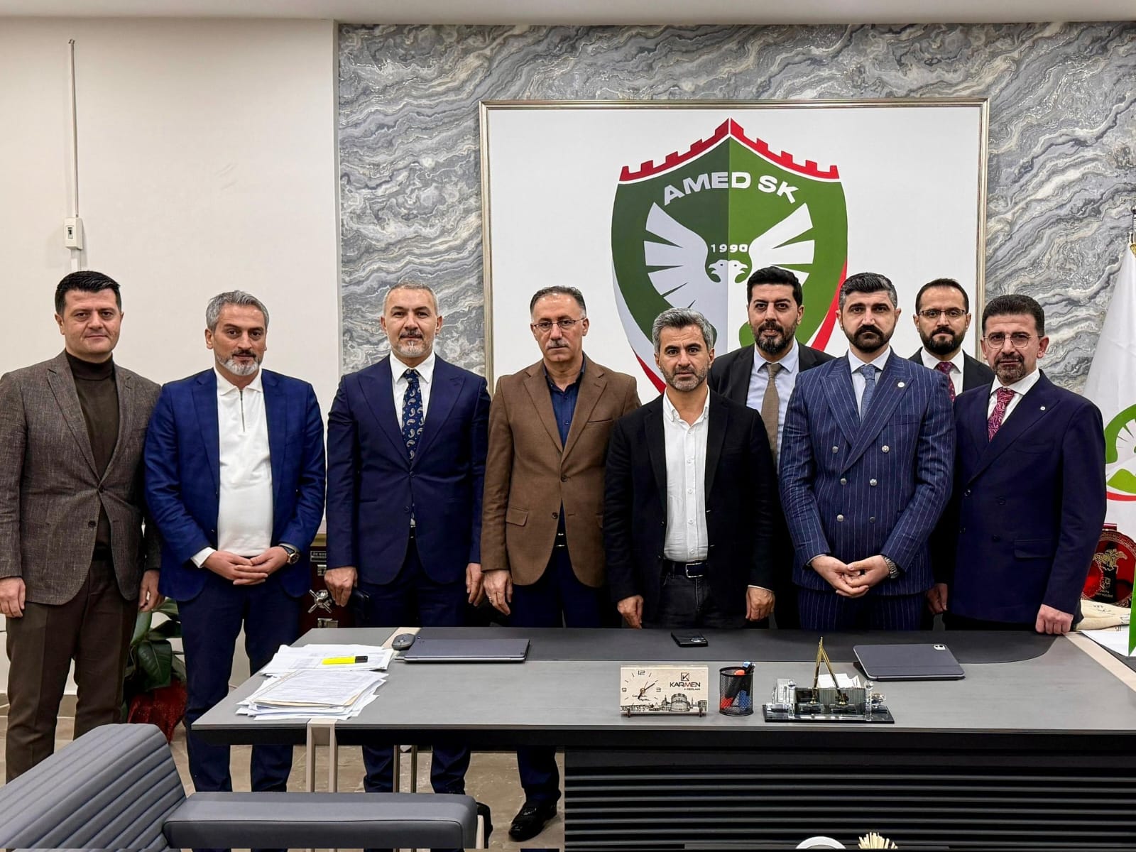 Bölge Baro Başkanlarından Amedspor Başkanı Eren’e Ziyaret