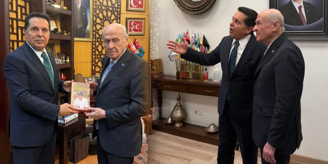 Ahmet Özer'den Bahçeli'ye ziyaret!