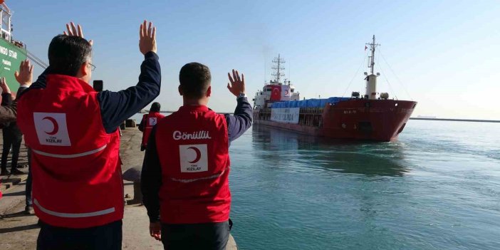 Türkiye’den Gazze’ye yardım