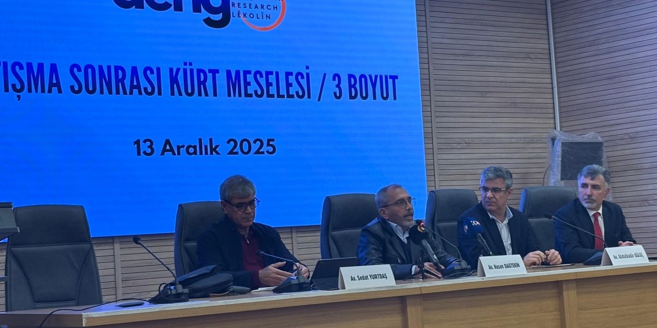 Diyarbakır'da "Çatışma Sonrası Kürt Meselesi" konuşuldu