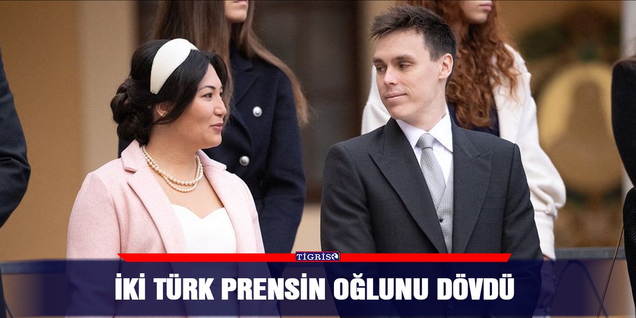 İki Türk prensin oğlunu dövdü