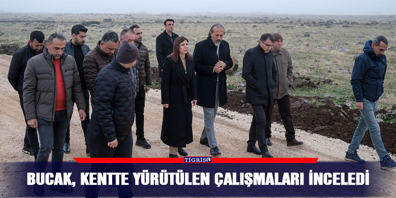 Bucak, kentte yürütülen çalışmaları inceledi