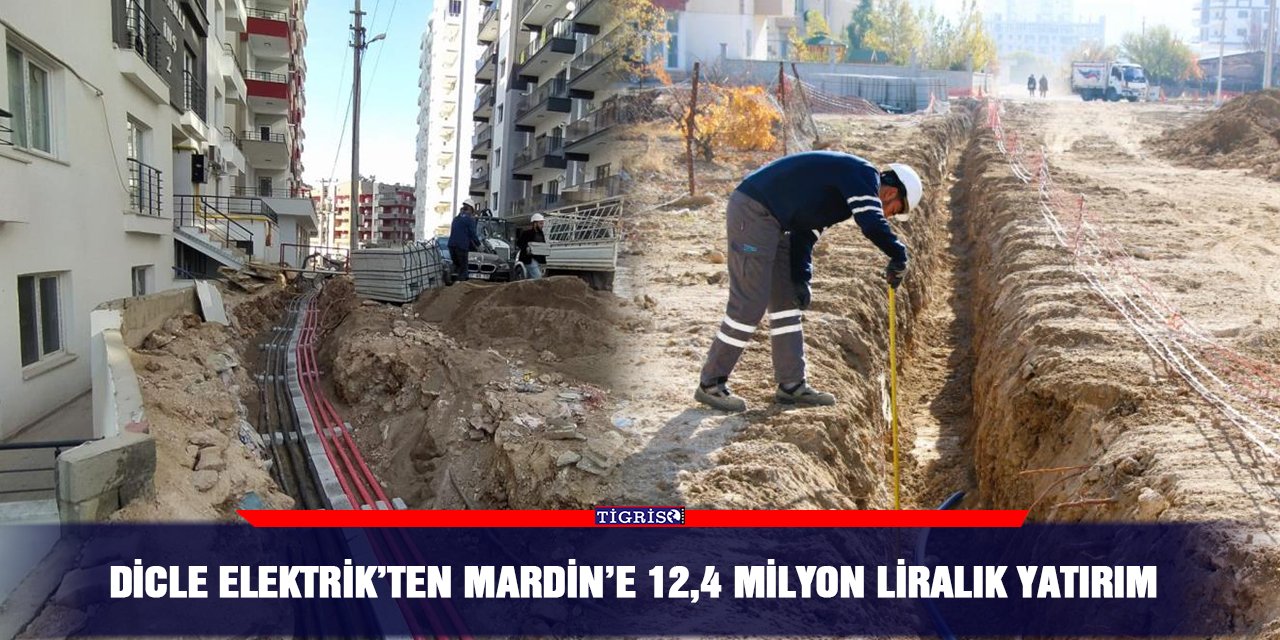 Dicle Elektrik’ten Mardin’e 12,4 milyon liralık yatırım