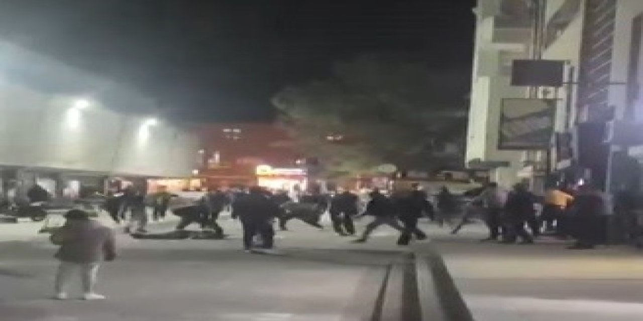 Meydan muharebesini aratmayan kavga