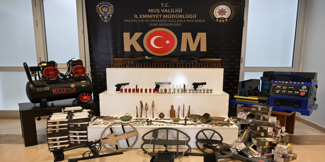 Muş’ta kaçakçılık operasyonu