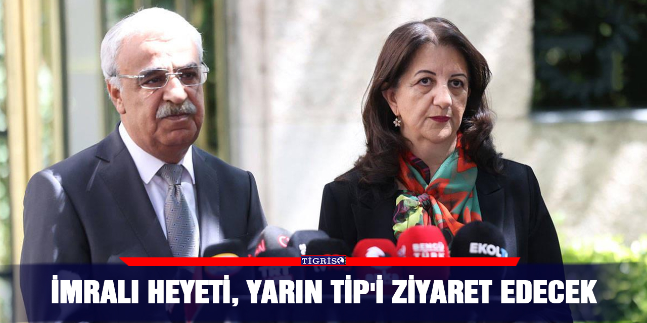 İmralı Heyeti, yarın TİP'i ziyaret edecek