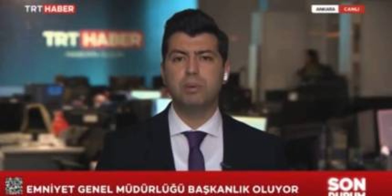 TRT çalışanı canlı yayında sinir krizi geçirdi