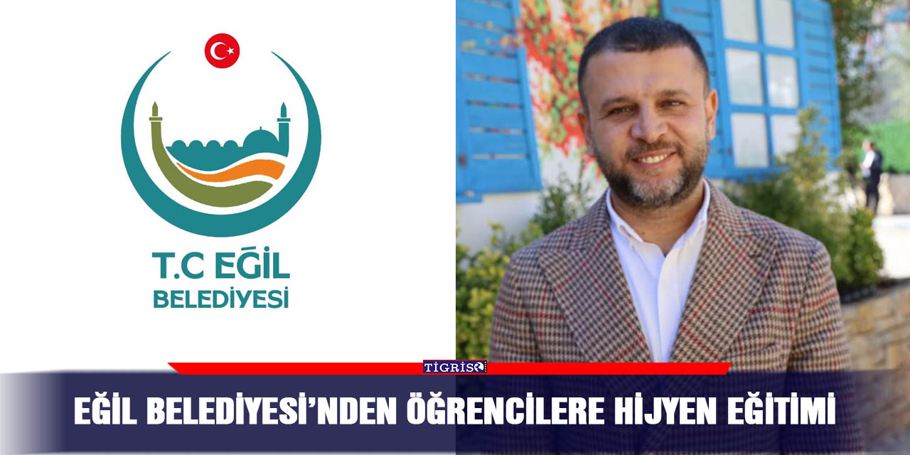 Eğil Belediyesi’nden öğrencilere hijyen eğitimi