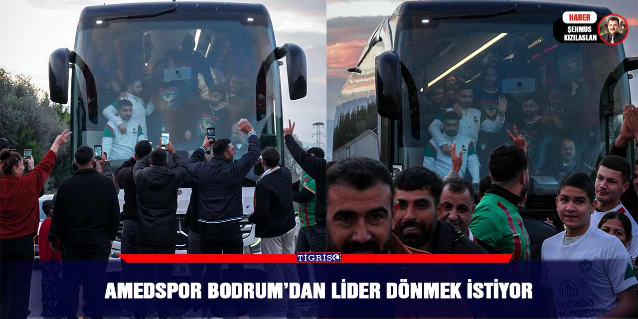 Amedspor Bodrum’dan lider dönmek istiyor
