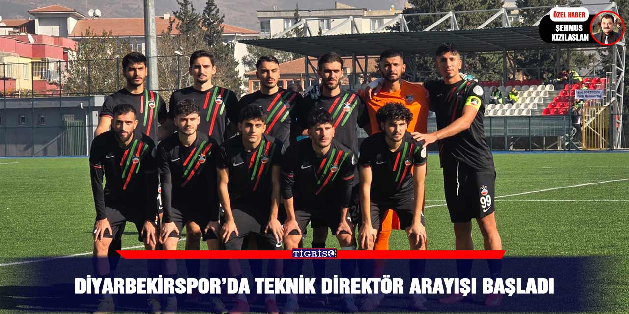 Diyarbekirspor’da teknik direktör arayışı başladı