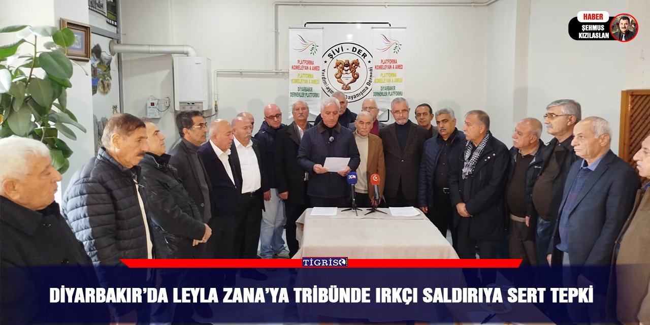 Diyarbakır’da Leyla Zana’ya tribünde ırkçı saldırıya sert tepki