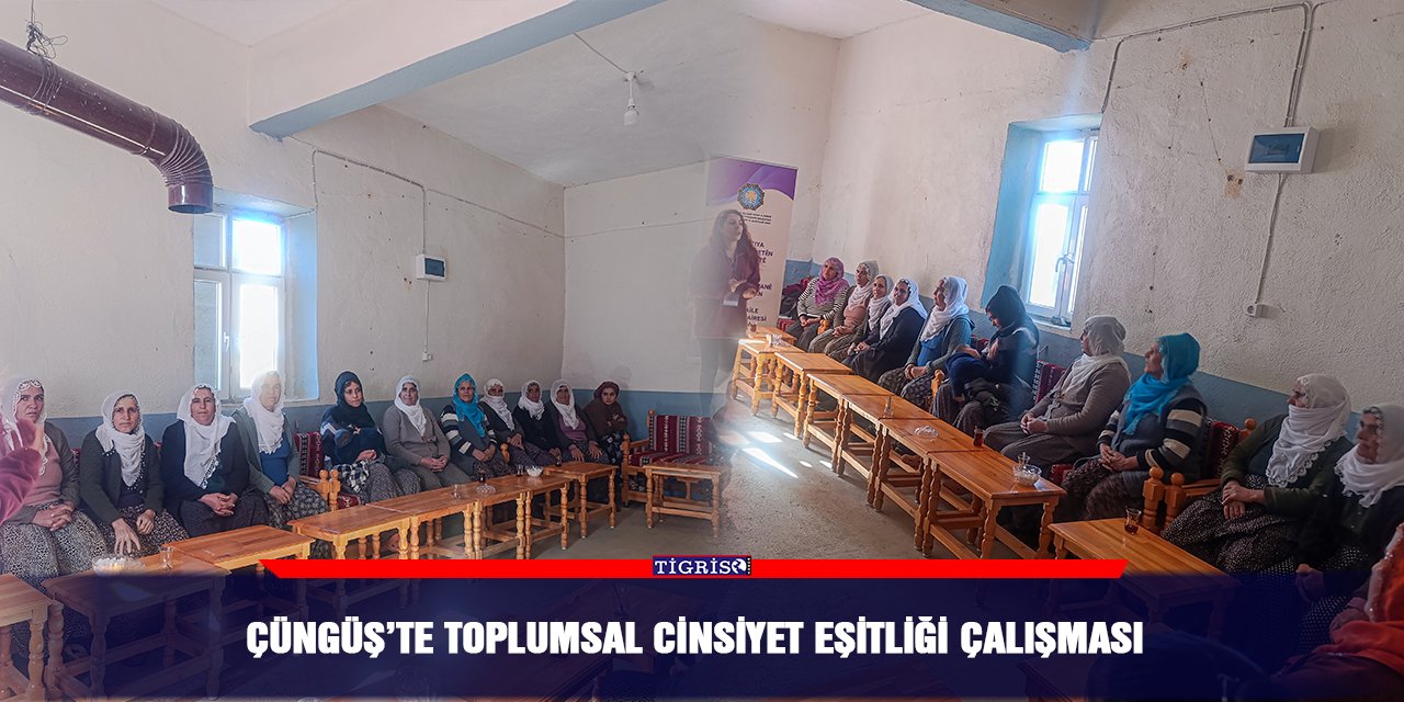 Çüngüş’te toplumsal cinsiyet eşitliği çalışması