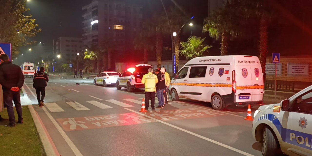 Kahramanmaraş’ta kaza: 1 ölü, 1 ağır yaralı