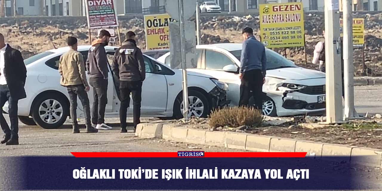Oğlaklı TOKİ’de ışık ihlali kazaya yol açtı