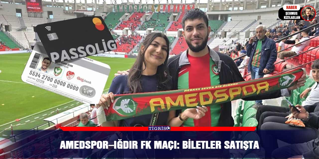Amedspor–Iğdır FK maçı: Biletler satışta