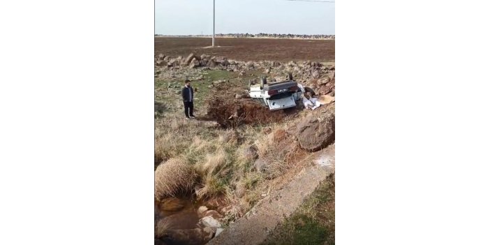 Otomobil köprüden uçtu, sürücü yaralandı