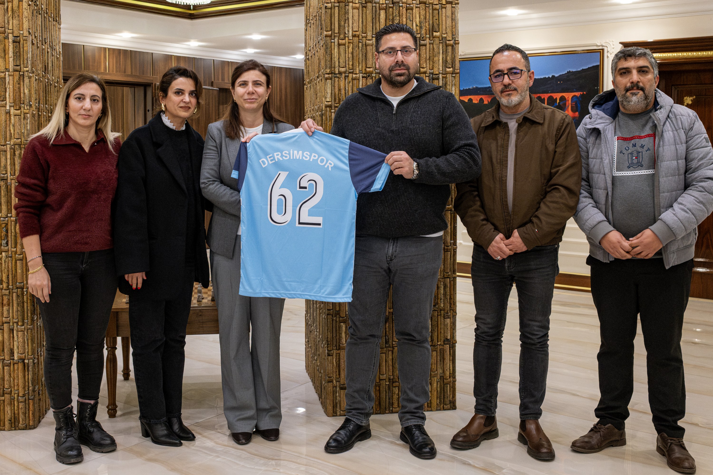 Dersimspor’dan DBB’ye ziyaret