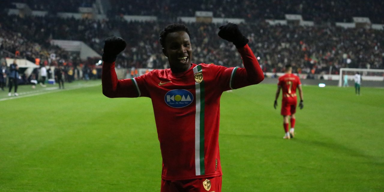 Amedspor devrede galip: 1-0