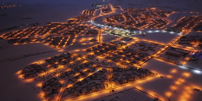 Hasankeyf karla masal diyarına döndü