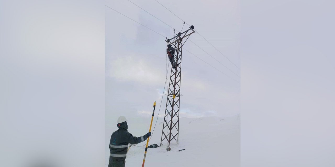 Dicle Elektrik karla mücadelede sahada!
