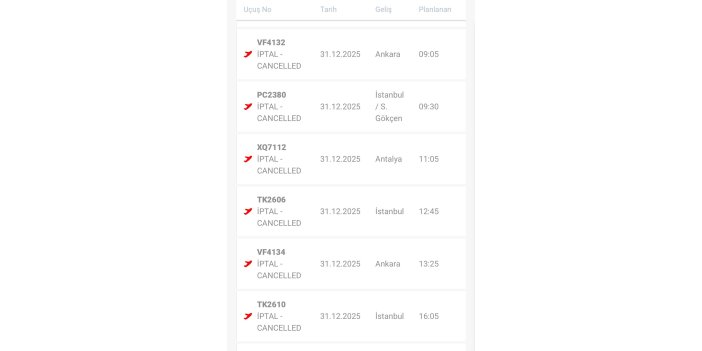 Diyarbakır’da uçuşlar iptal edildi