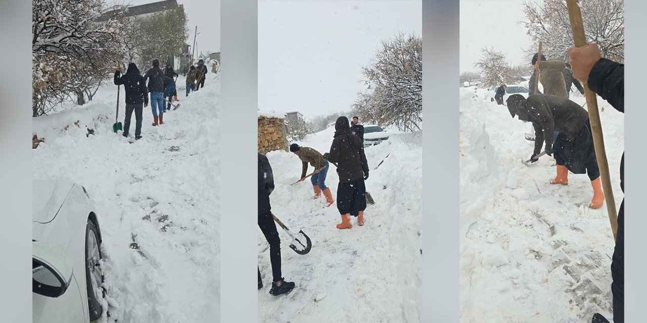 Diyarbakır’da kapanan sokakları vatandaşlar elbirliğiyle açtı