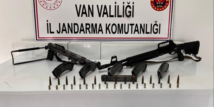 Van'da silah ve mühimmat ele geçirildi