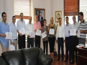 Onlar artık hem eğitimli ,hem sertifikalı