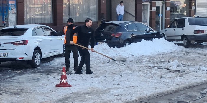 Ramazan Yavuz'dan Diyarbakır’da kar izlenimleri