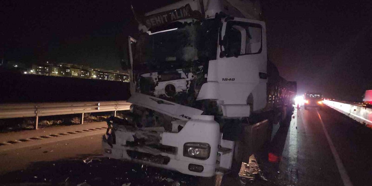 Hatay’da zincirleme kaza: 1 yaralı