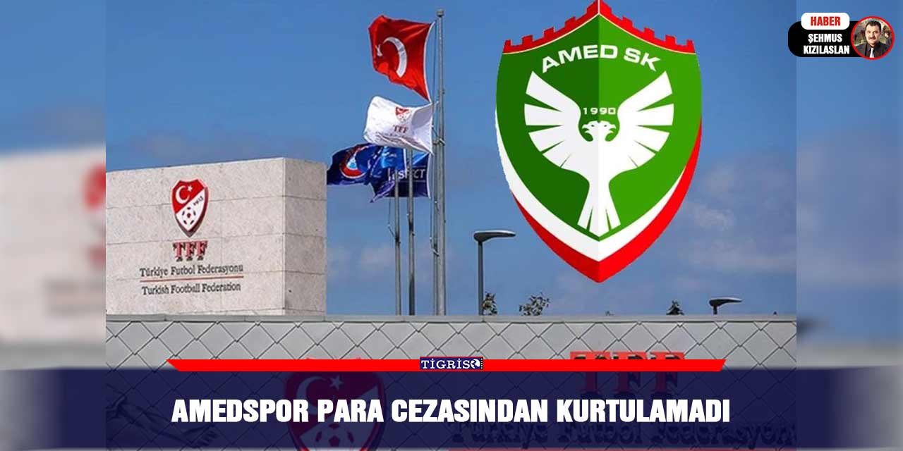 Amedspor para cezasından kurtulamadı