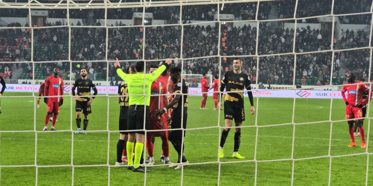 Amedspor penaltı kaçırdı